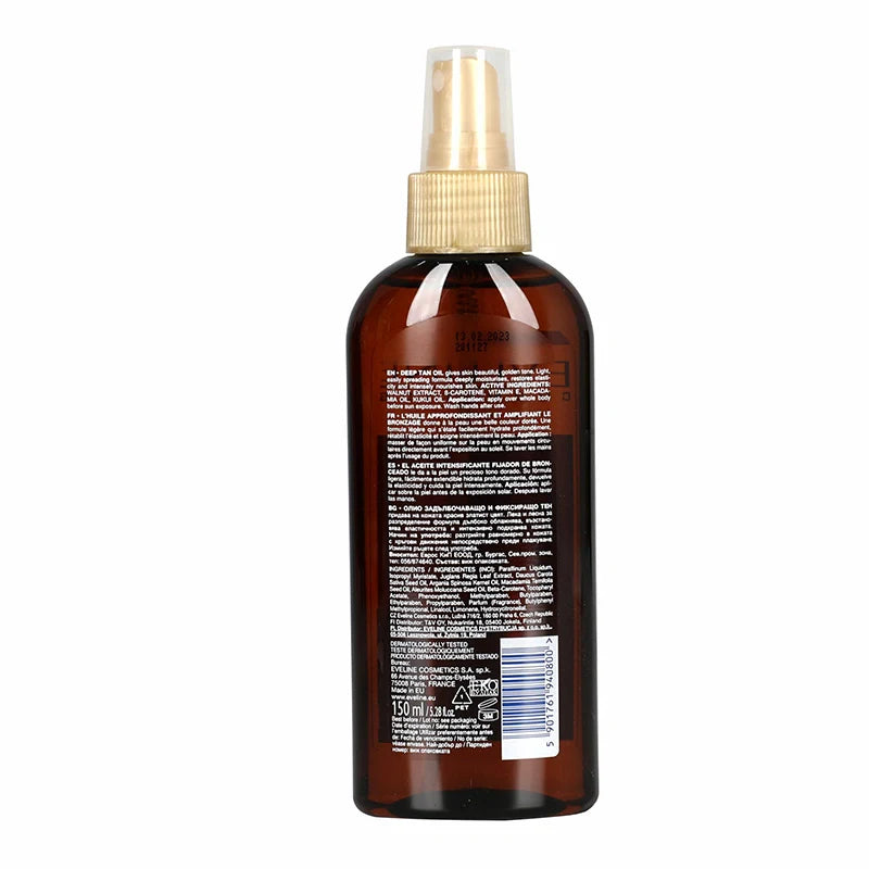 Eveline Amazing Oils Sun Bronze Deep Tan Oil SPF 0 - 150 ml