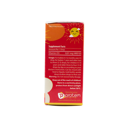 Life D3 Vitamin D3 400Iu Oral Drops 10 ml
