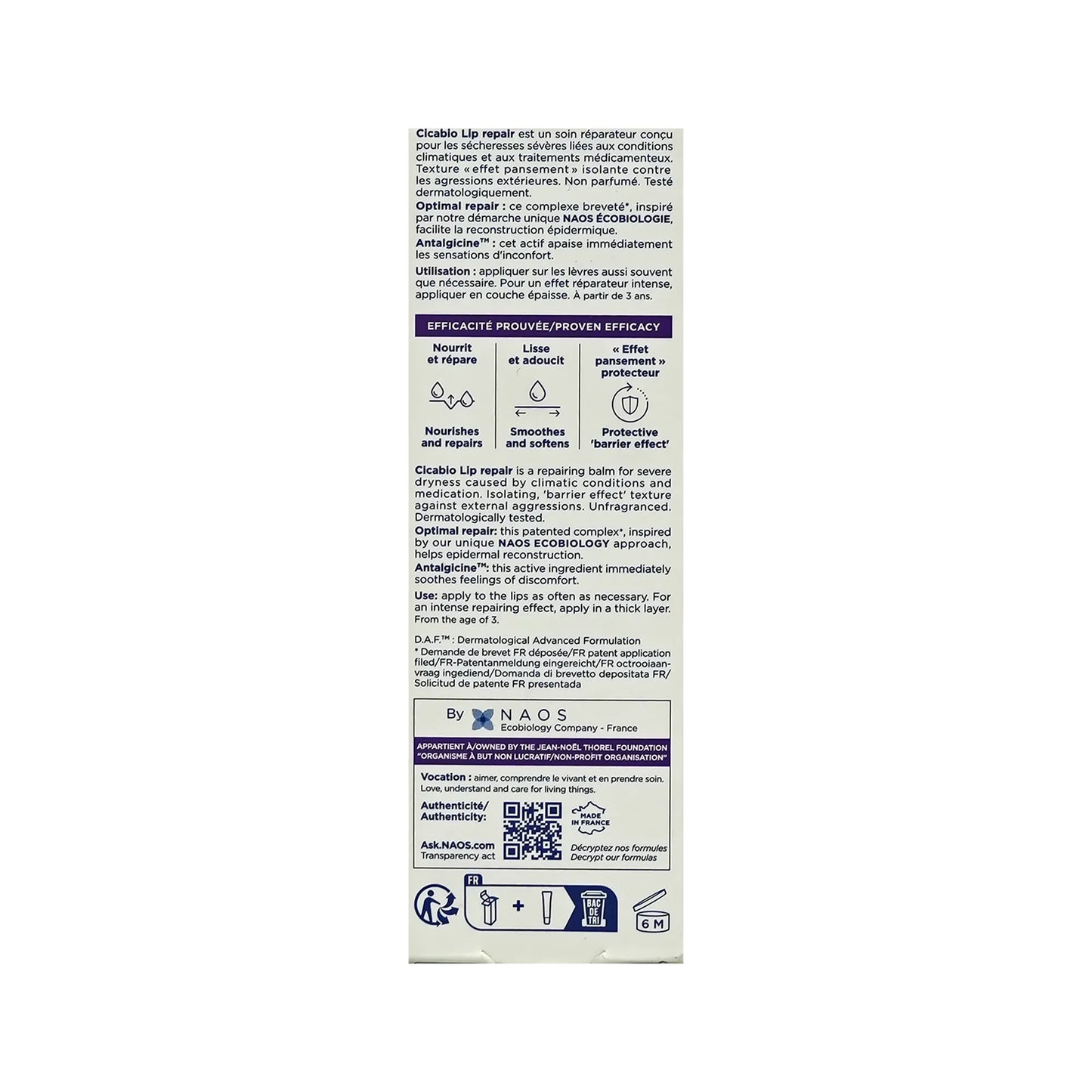 Bioderma Cicabio Lip Repair 10 ml