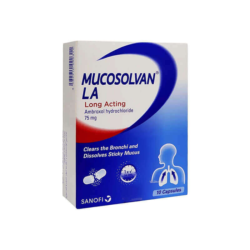 Mucosolvon LA 75mg Cap 10'S