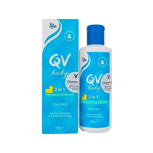 Qv Baby 2In1 Shampoo & Conditioner 200ML