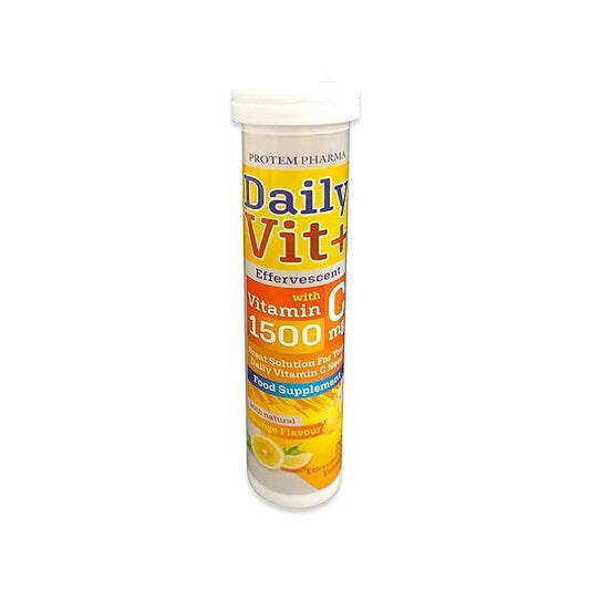 Daily Vit+ vit C 1500 mg Effervescent Tabs 20'S