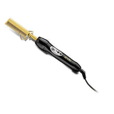 مشط سيراميك ذهبي