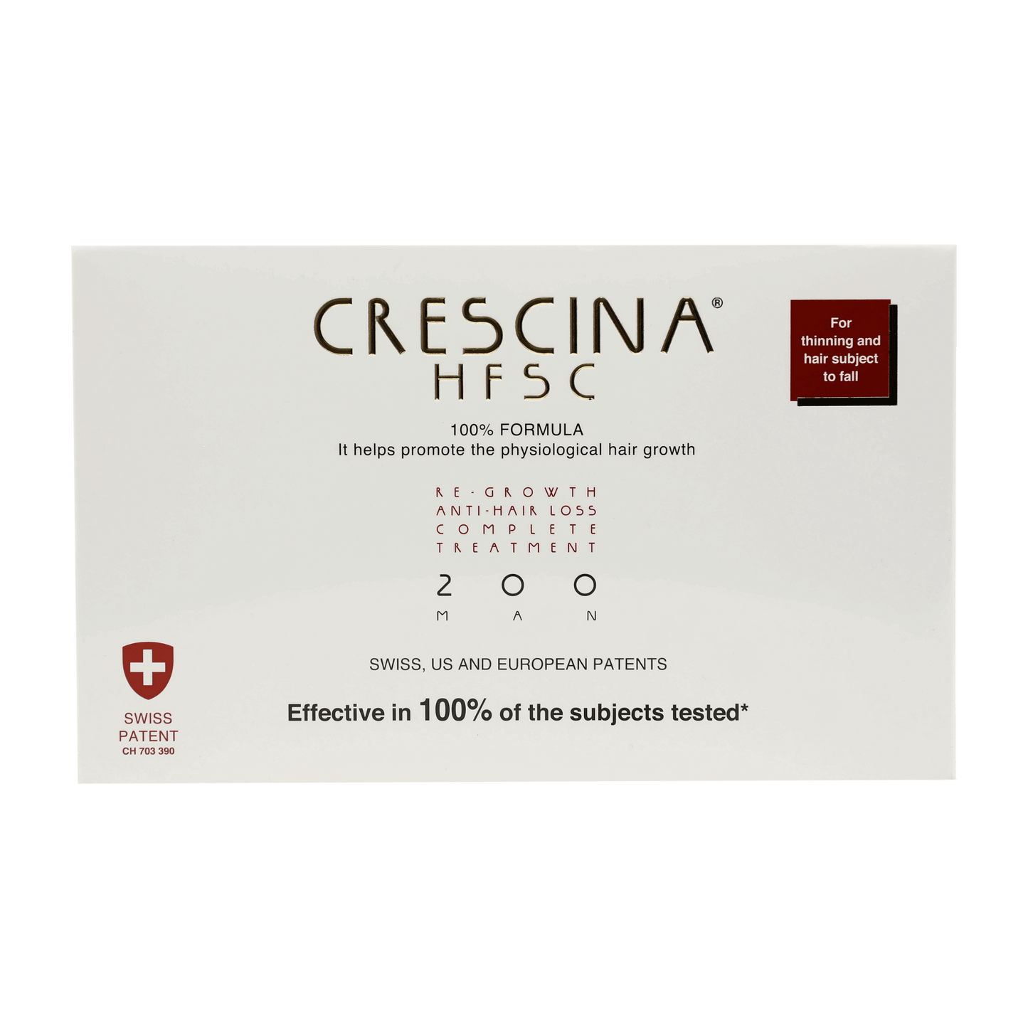 Crescina HFSC 100% 200 Man 10 TC + 10 FL