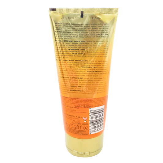 Eveline C Sensation Revitalising Cleansing Wash Gel Combination & Oily Skin150ml