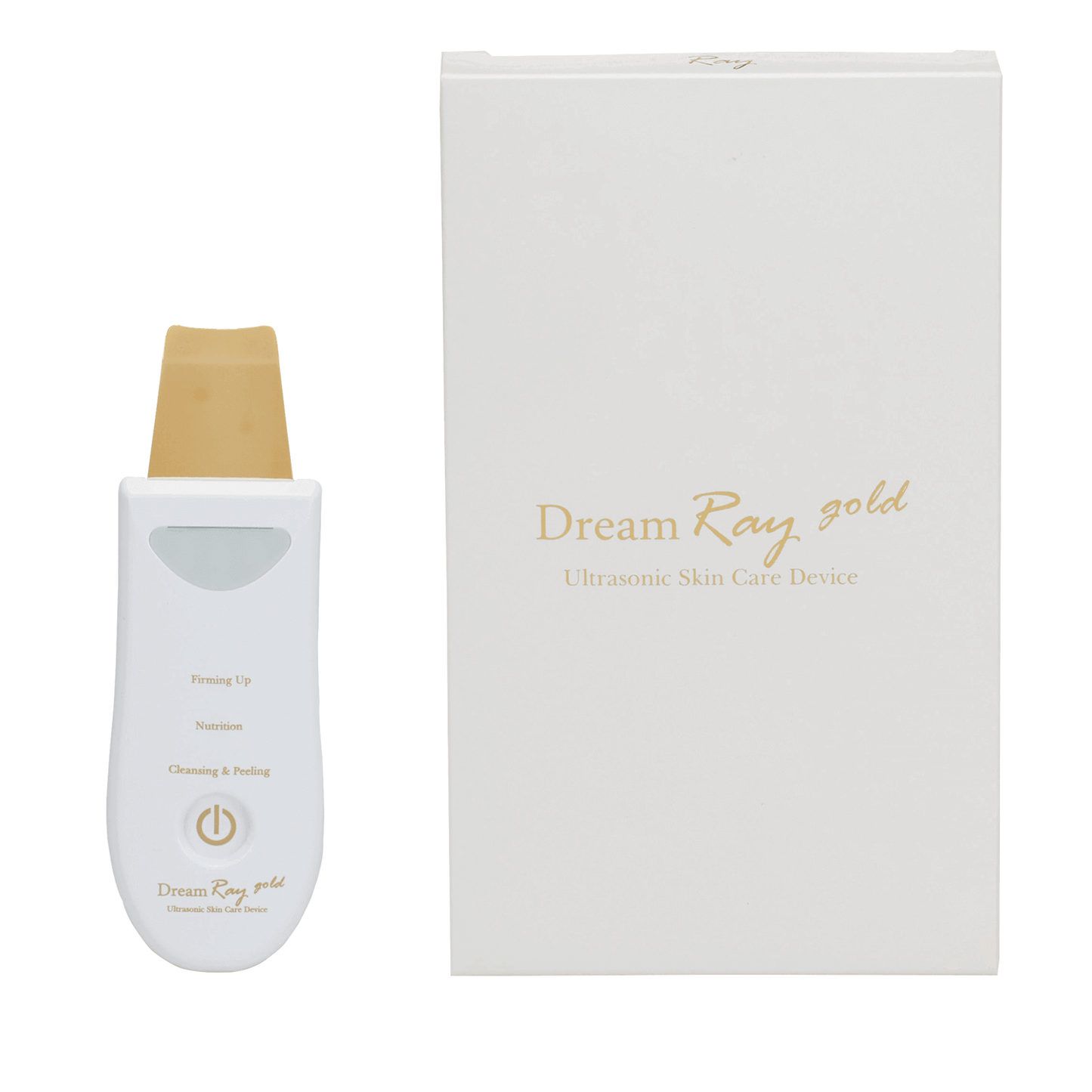 Derma Ray Gold Ultrasonic Skincare Device  enhances cellular renewal