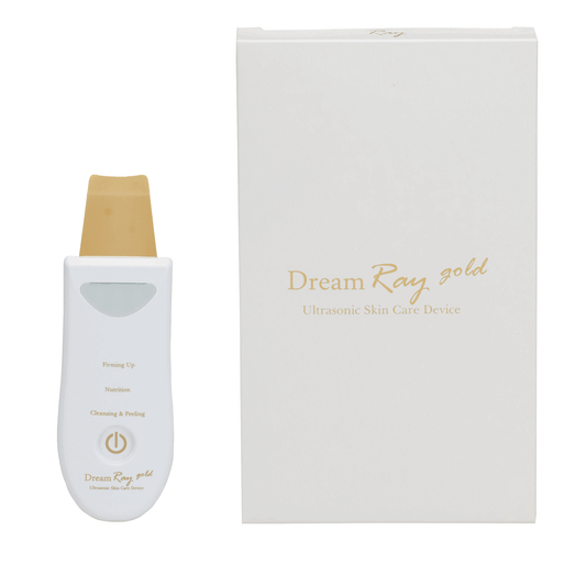 Derma Ray Gold Ultrasonic Skincare Device  enhances cellular renewal