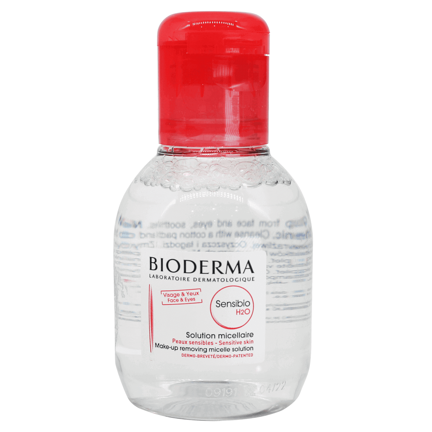 Bioderma Sensibio H2O Micellar Solution 100 ml Make up removal
