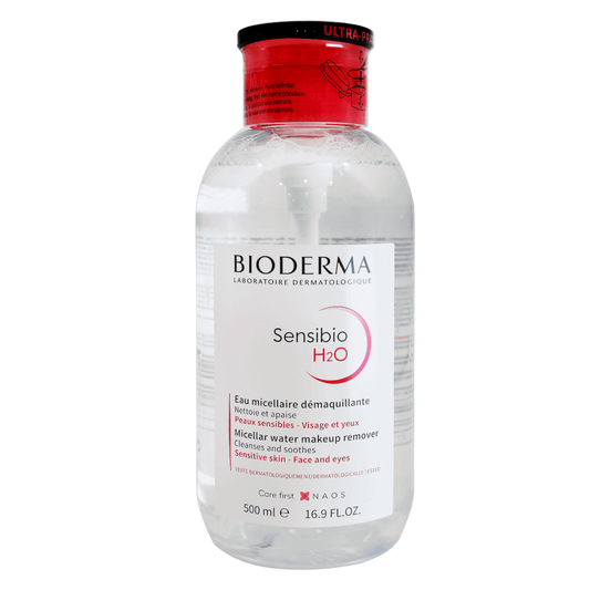 Bioderma Sensibio H2O Micellar Solution Pump 500 mL Make up removal