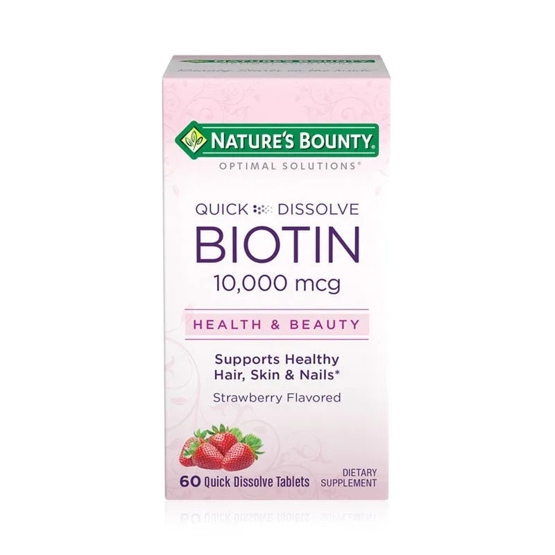 Natures Bounty Os Biotin 10,000Mcg Tabs 60'S