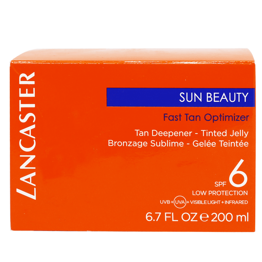 Lancaster SPF 6 Tan Deepener Tinted Jelly (Jar) 200 mL for a natural-looking tan