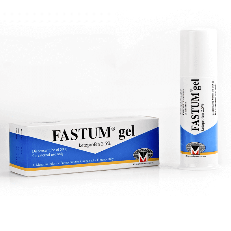 Fastum Gel 2.5% for muscles and joint pain