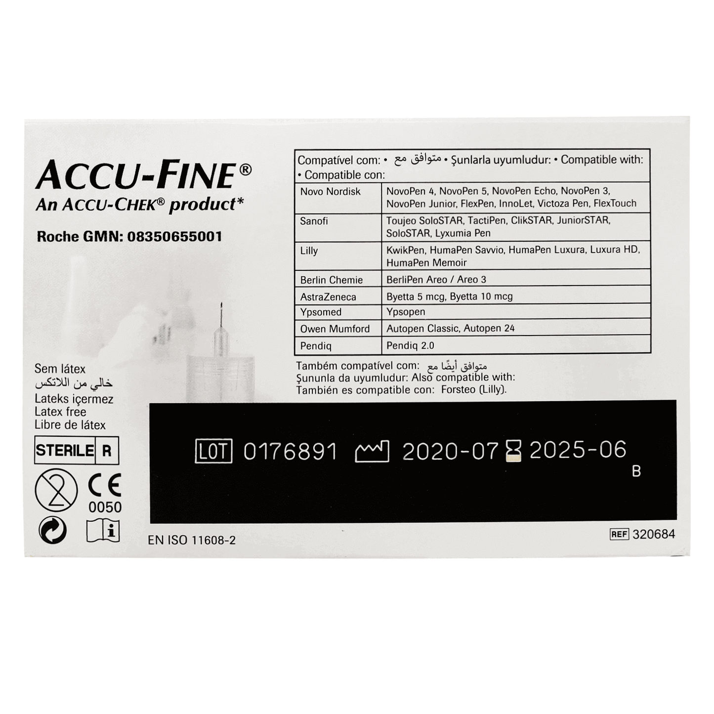 Accu Fine 0.25 mm (31G) *5 mm 100'S