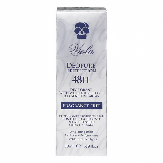 Viola Whitening Deodorant For Sensitive Areas Fragrance Free 50 ml