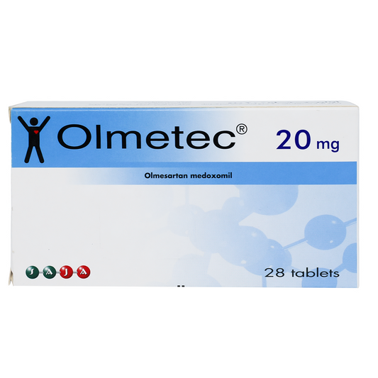 Olmetec Tabs 20 mg 28'S