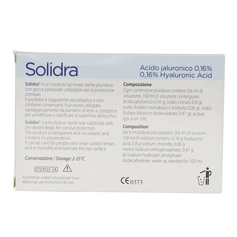 Solidra 20 Multidose Eye Vials 20'S
