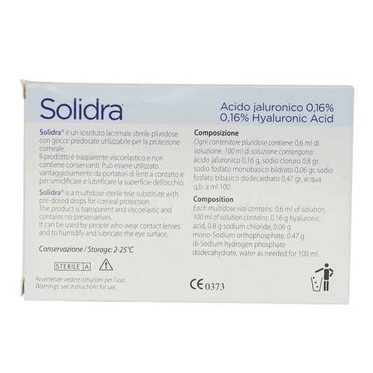 Solidra 20 Multidose Eye Vials 20'S