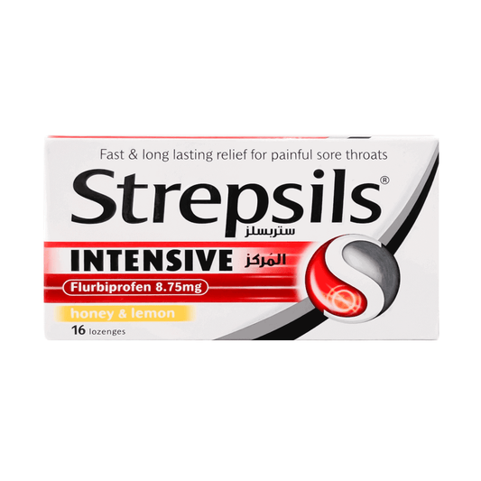 Strepsils Intensive Honey & Lemon Lozenges 16'S