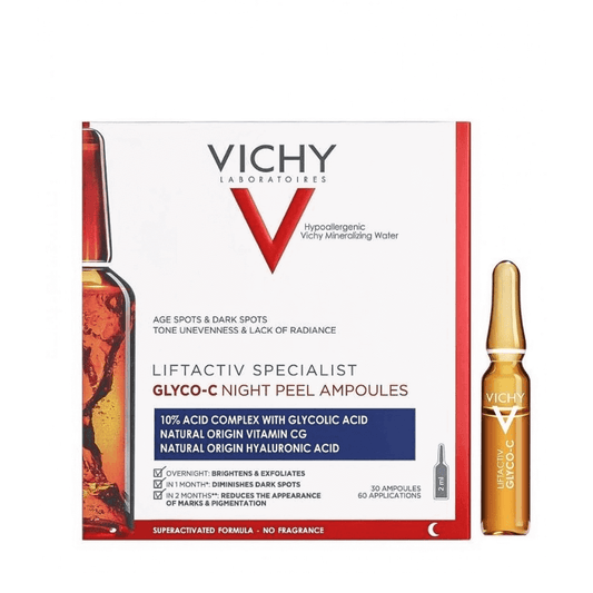 Vichy Liftactiv Glyco C Amp 30*2 mL to get rid of pigmentation