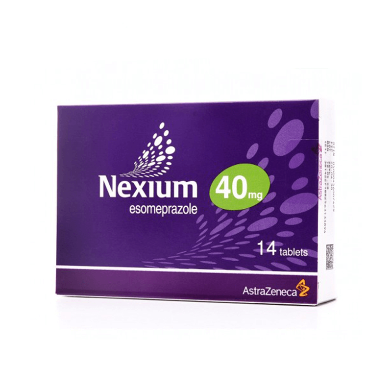 Nexium 40 Mg 14 Tablets for heart burn