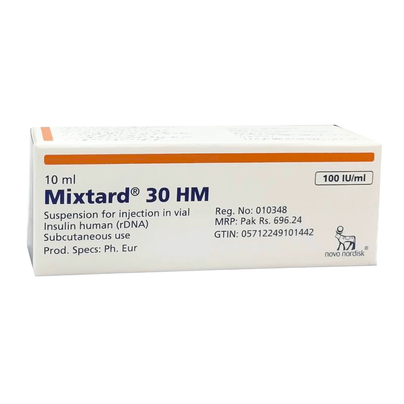 Mixtard 30 100IU/10mL injection