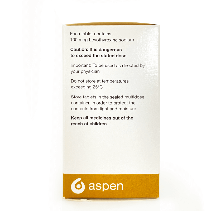 Eltroxin 100mcg 100 Tablets