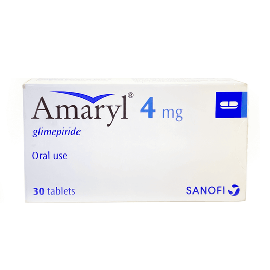Amaryl 4mg 30 Tablets