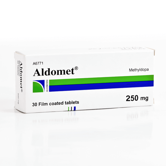 Aldomet 250Mg 30 Tablets