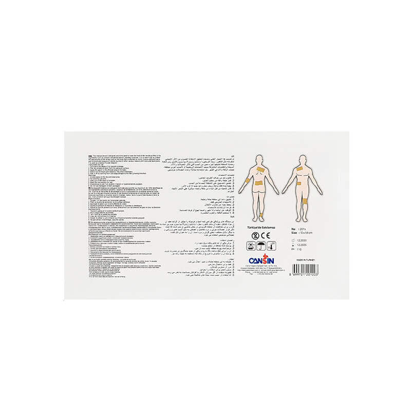 Cansin Plast Perforated Heat Plaster 10 X 18cm 1 Pc