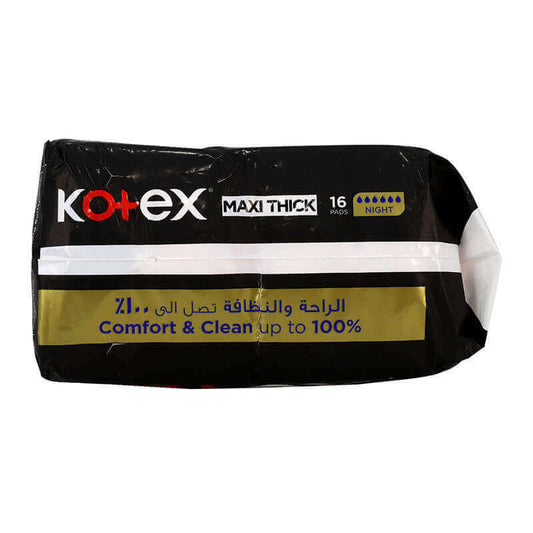 Kotex Maxi Thick Night 16'S