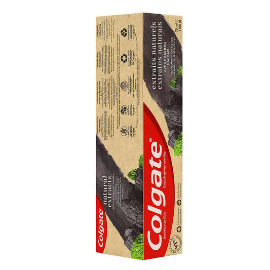 Colgate Natural Extract With Charcoal Toothpaste 75 ml