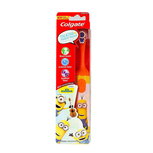 Colgate Kids Minions Powered Toothbrush Extra Soft 1 Pc