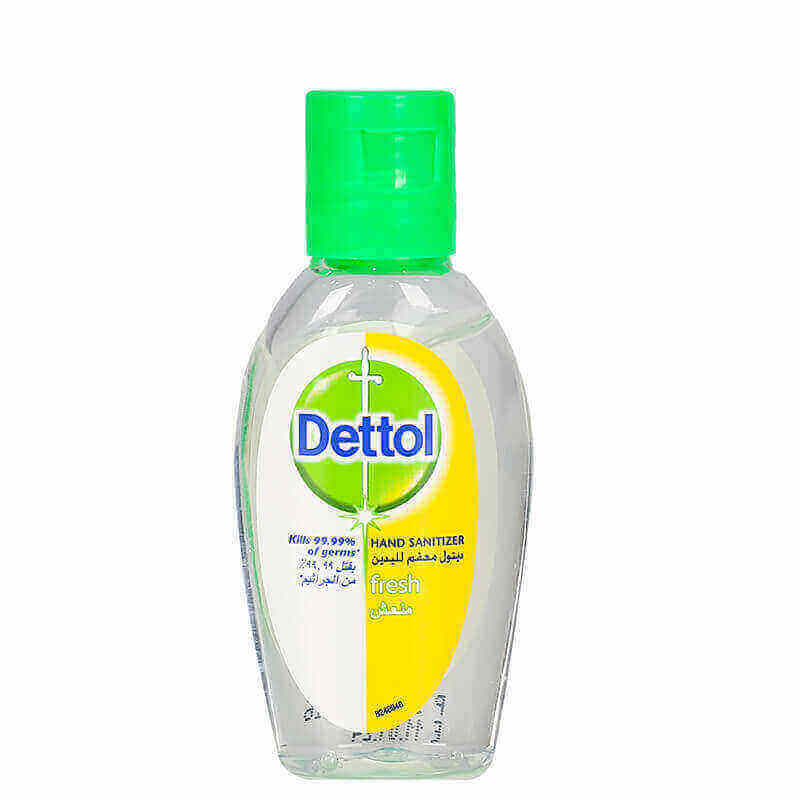 Dettol Hand Sanitizer Fresh Yellow 50 ml