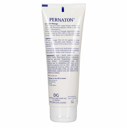 Pernaton Gel For Joint Massage Cooling Sensation 125 ml