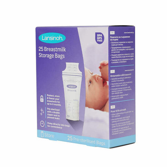 Lansinoh Breast Milk Storage Bags 25 Pcs