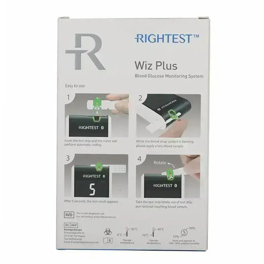 Bionime Rightest Device + 2 Glucose Strip Promo Pack