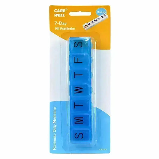 Care Well 7 Day Pill Reminder Box Medium