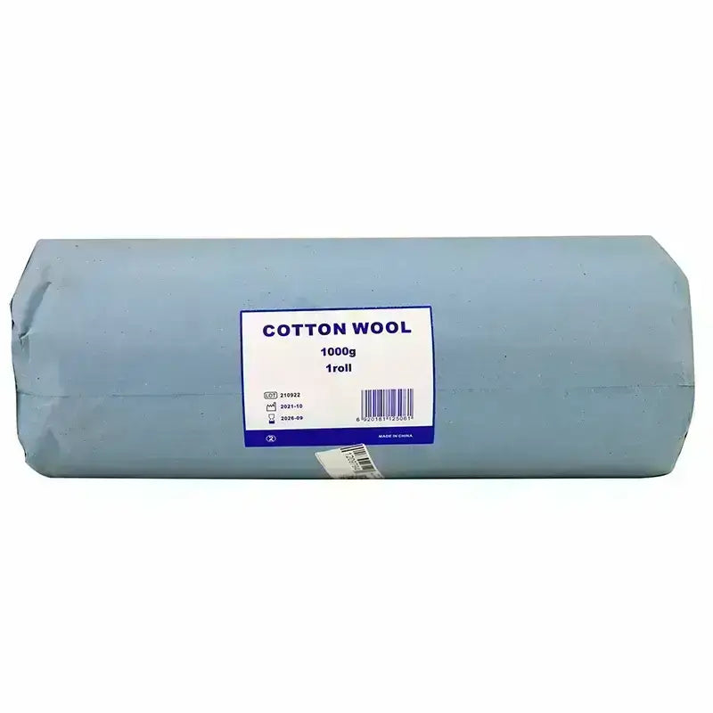 Absorbent Cotton Wool 1000 g 1 Roll 