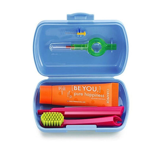 Curaprox Travel Set (Toothbrush+ Toothpaste+ Interdental Brush)