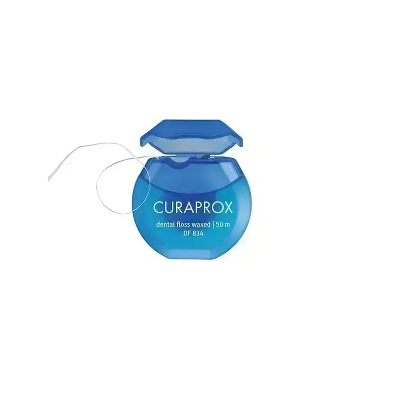 Curaprox Dental Floss Waxed With Mint Flavour 50 m