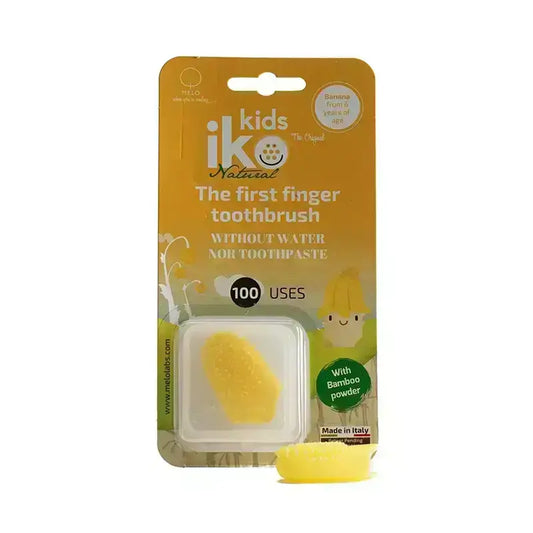 Melo Iko Kids Natural Banana Finger Toothbrush 1 Pc