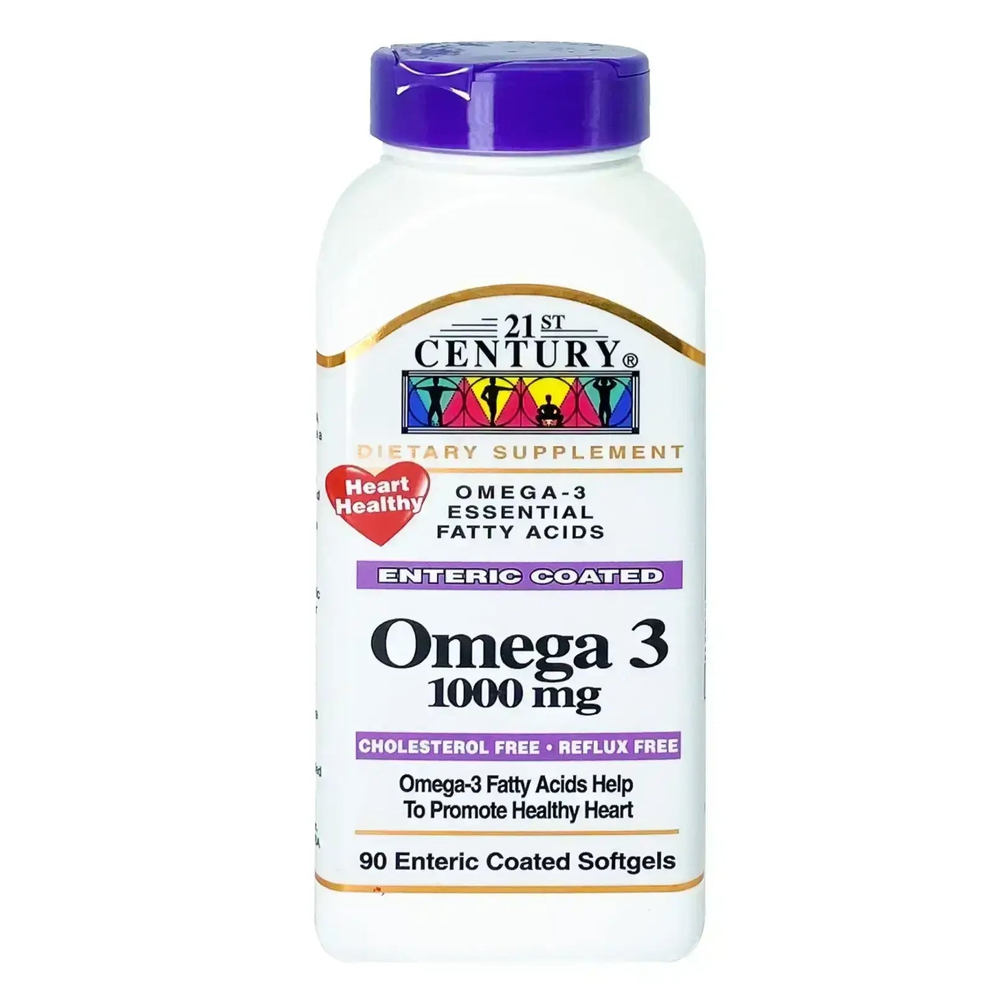21St Century Omega3 1000 Mg 90'S softgel