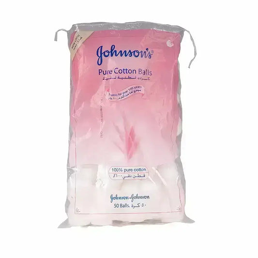 Johnson's Pure Cotton Balls 50'S
