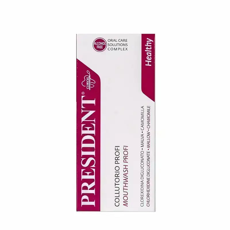 President Chlorhexidine Healthy Mouthwash 200 ml