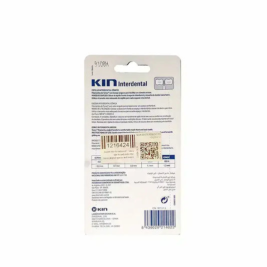 Kin Conical Interdental Brush 1.3 mm 6 Pcs