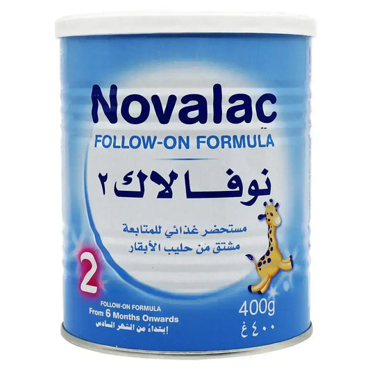 نوفالاس N2 حليب متابعة للرضع 400 غرام