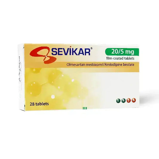 Sevikar 20/5 mg F/C Tabs 28'S