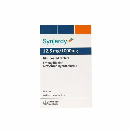 Synjardy 12.5/1000 mg F/C Tabs 60'S For Diabetes