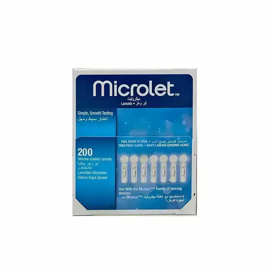 Ascensia Contour Microlet Lancets 200 Pcs