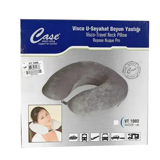 وسادة عنق سفر كبيرة من Case Visco